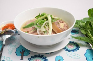 pho bo vien gan gau